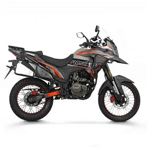 >!< Мотоцикл турэндуро ROCKOT DAKAR ADVENTURE 2.0 (серый/красный)